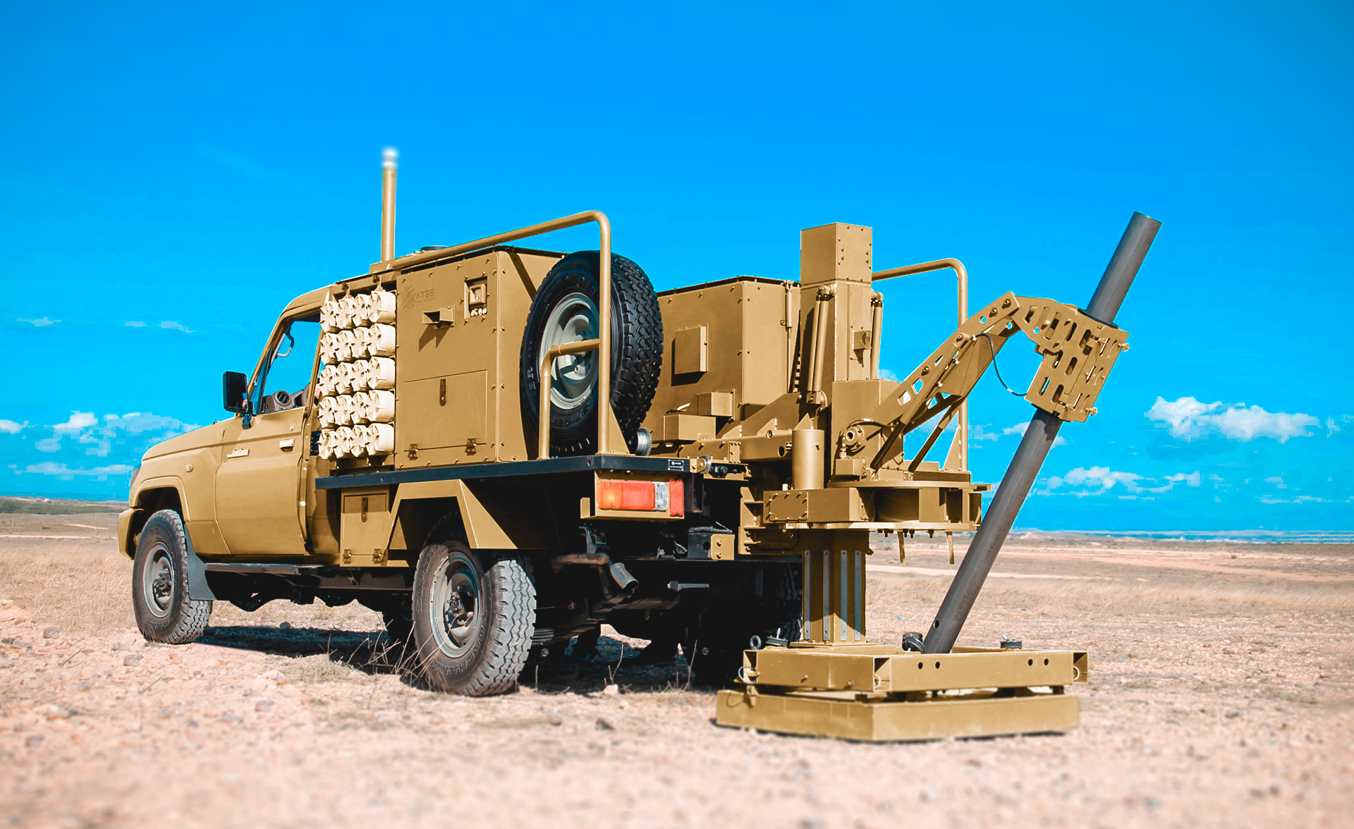 MOBILE MORTAR SYSTEM